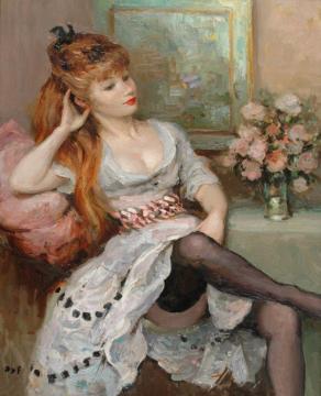 Claudine Artwork by Marcel Dyf