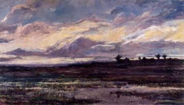 Marsh Landscape Artwork by Hermen Anglada Camarasa