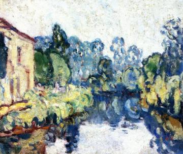 House On The Water Artwork by Louis Valtat