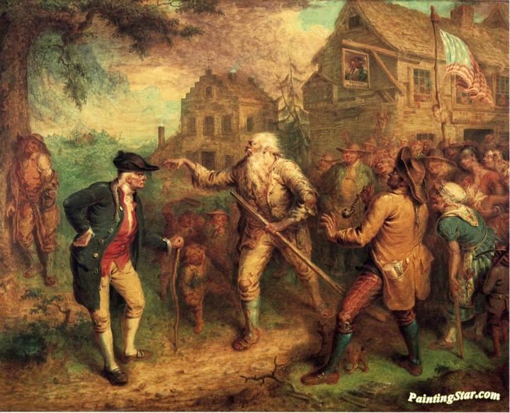 The Return Of Rip Van Winkle Artwork by John Quidor