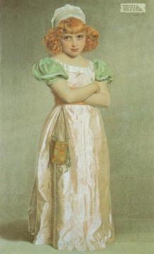 Lady Greensleeves Artwork by Anthony Frederick Sandys