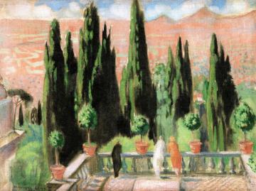 Villa D'este Artwork by Maurice Denis