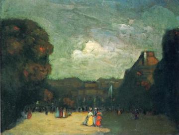 The Louvre Artwork by Robert Henri