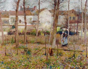 November Artwork by Robert Vonnoh