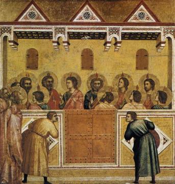Pentecost Artwork by Giotto di Bondone