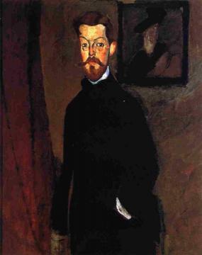 Portrait of Dr. Paul Alexandre Artwork by Amedeo Modigliani
