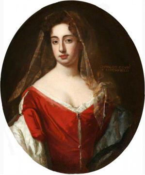 Charlotte FitzRoy, Countess of Lichfield Artwork by Sir Godfrey Kneller