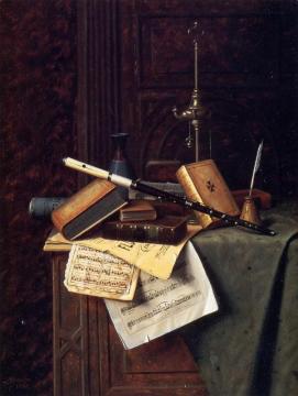 Still Life Artwork by William Michael Harnett