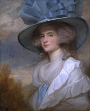 Mrs Robert Trotter Of Bush Artwork by George Romney