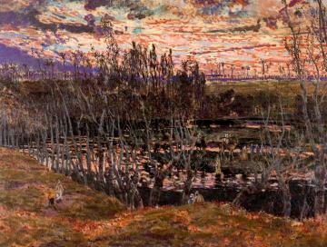 Un Vado En El Río Jordán Artwork by Antonio Muñoz Degrain