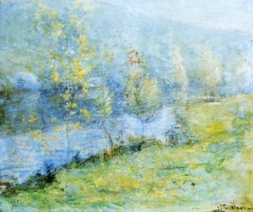 May Morn Artwork by John Twachtman