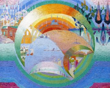 Constantinople Artwork by Henry Valensi