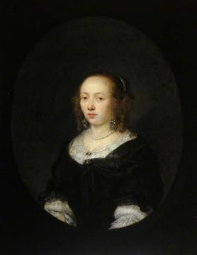 Portrait of a Lady Artwork by Caspar Netscher