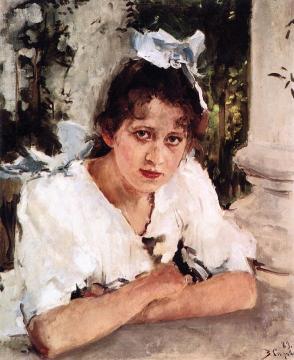 Portrait of Praskovya Mamontova Artwork by Valentin Serov