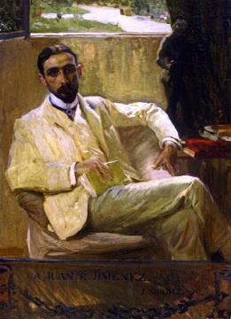 The Poet Juan Ramon Jiminez Artwork by Joaquin Sorolla y Bastida