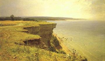 Near Coast Of Gulf Of Finland Artwork by Ivan Ivanovich Shishkin