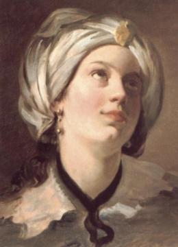 Study Of A Lutanist Artwork by Friedrich von Amerling