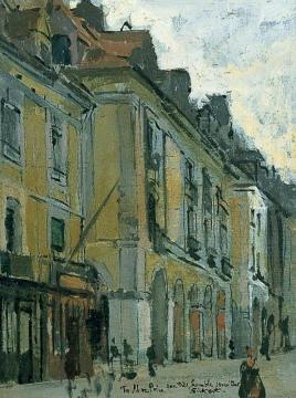 Les Arcades De La Poissonerie, Quai Duguesne, Dieppe, France Artwork by Walter Richard Sickert