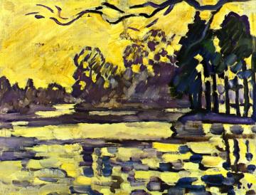 Bois De Boulogne In Winter Artwork by Louis Valtat