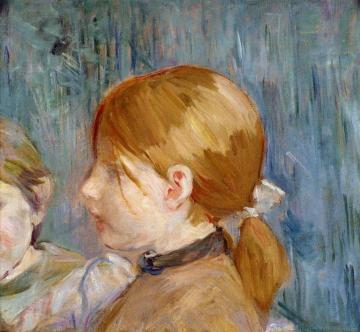 Jeannie's Head Artwork by Berthe Morisot