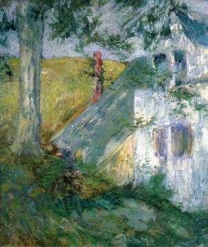 The Summer House Artwork by John Twachtman
