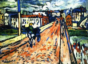 The Bridge At Chatou Artwork by Maurice De Vlaminck