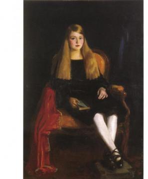 Portrait Of Anne M. Tucker Artwork by Robert Henri