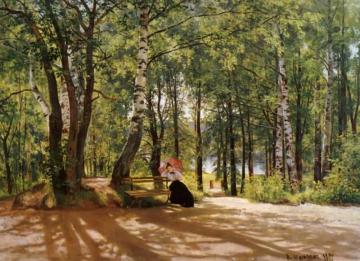 Near Dacha Artwork by Ivan Ivanovich Shishkin