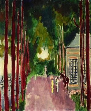 Pavillon De La Reine (honfleur) Artwork by Kees Van Dongen