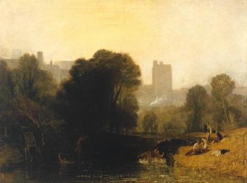 Near The Thames' Lock, Windsor Artwork by Joseph Mallord William Turner
