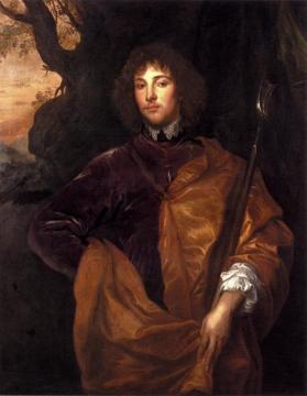 Portrait Of Philip, Lord Wharton Artwork by Anthony van Dyck