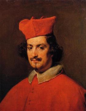 Cardinal Camillo Astalli Artwork by Diego Velazquez