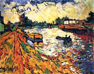 The Seine At Chatou Artwork by Maurice De Vlaminck