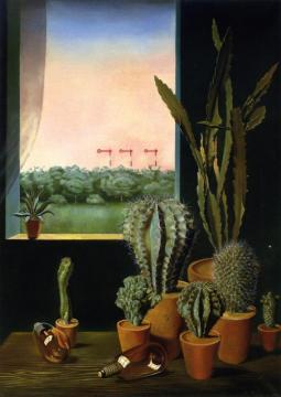 Cactus Still Life With Semapore Artwork by Georg Scholz