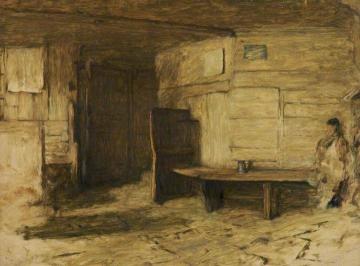 An Interior of an Old Inn Artwork by Sir William Quiller Orchardson