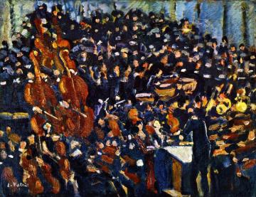 The Orchestra Artwork by Louis Valtat