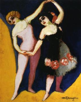 Dancers - Revel And Coco Artwork by Kees Van Dongen