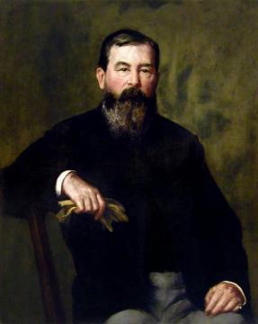 Portrait Of A Bearded Gentleman Artwork by Henry Oliver Walker