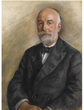 Portrait of a Gentleman Artwork by Zinaida Serebriakova