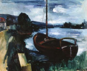 Banks Of The River Artwork by Maurice De Vlaminck