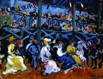 Le Pesage Artwork by Maurice De Vlaminck