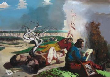 Das Plateau Artwork by Neo Rauch