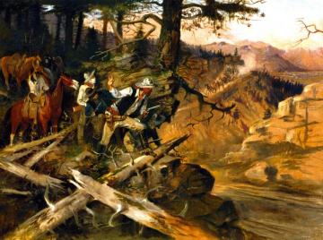 The Ambush Artwork by Charles Marion Russell