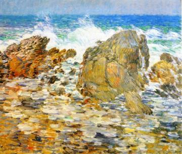 Surf, Appledore Artwork by Frederick Childe Hassam