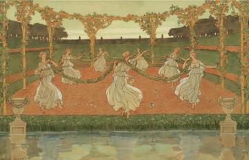 Summer's Joys Artwork by Elisabeth Sonrel