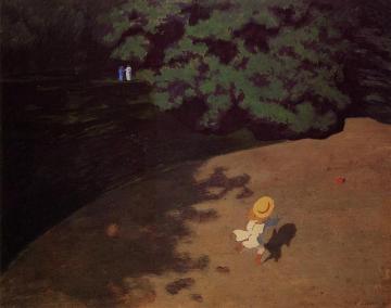 The Ball Artwork by Felix Vallotton