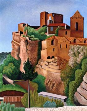 Church At Vaison Artwork by Auguste Herbin