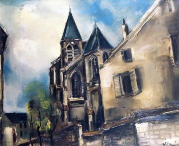 The Cathedral Artwork by Maurice De Vlaminck