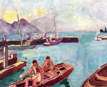 The Port Artwork by Louis Valtat