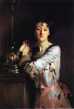 The Honorable Mrs. Charles Russell Artwork by John Singer Sargent